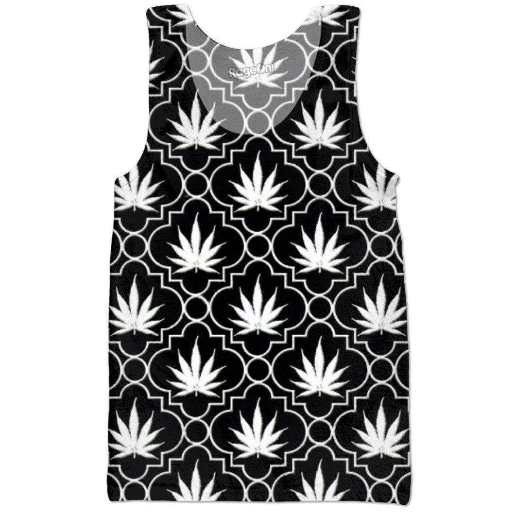 Black And White Chronic Tank Top - Store.ml