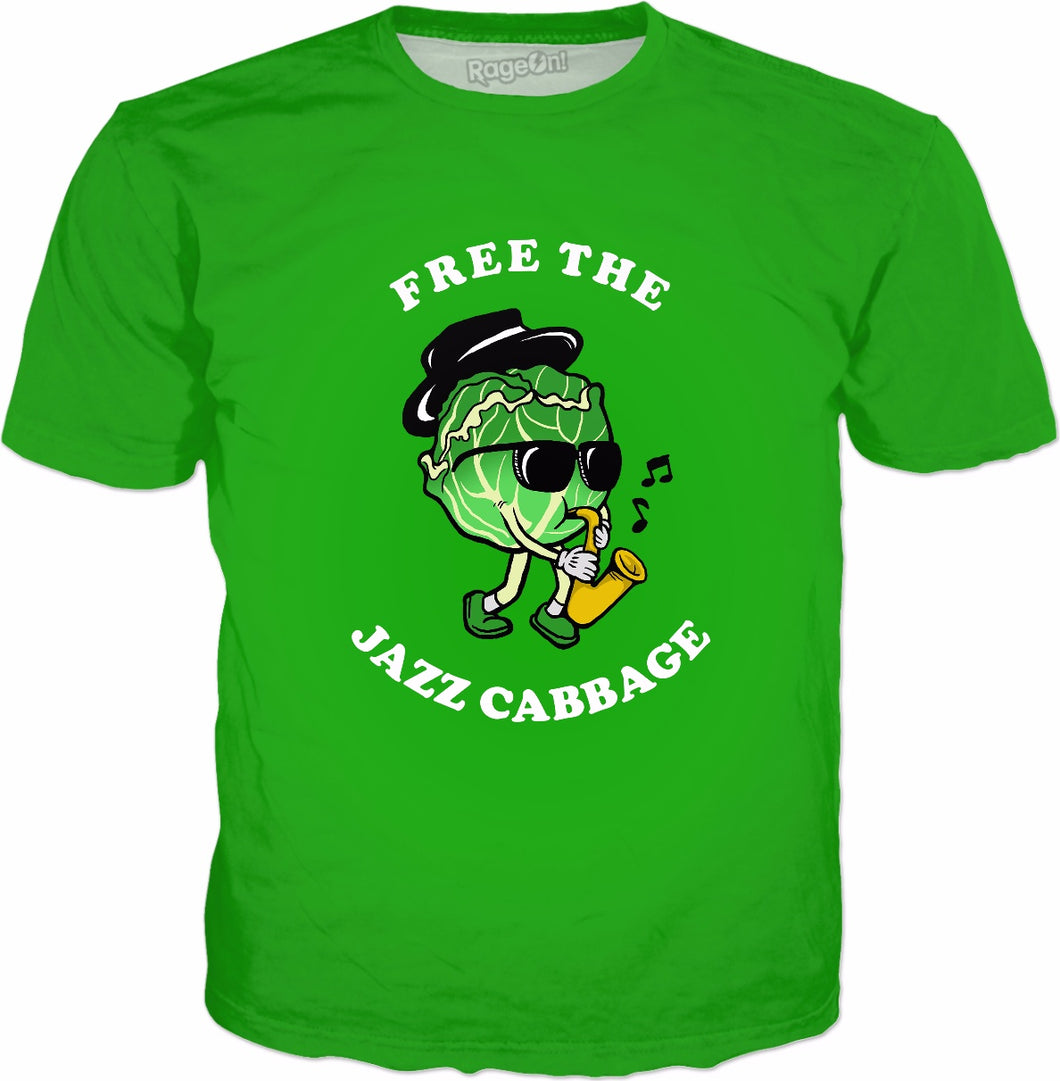 Free The Jazz Cabbage T-Shirt - Jazz Cabbage Meme - Store.ml