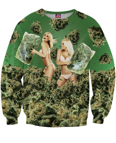 420 Pillow Fight Sweatshirt - Store.ml