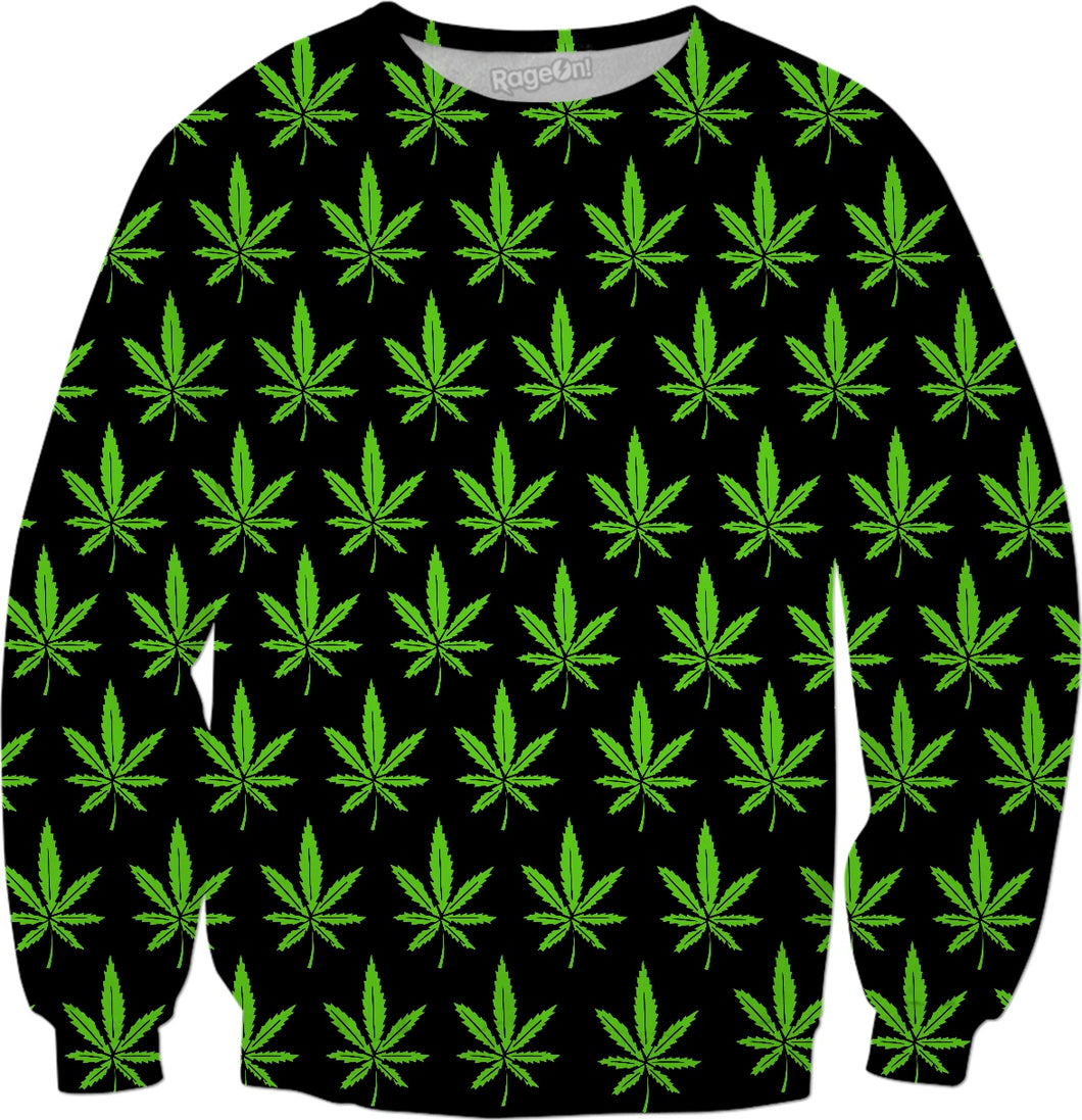Weed Leaf Sweatshirt - Store.ml