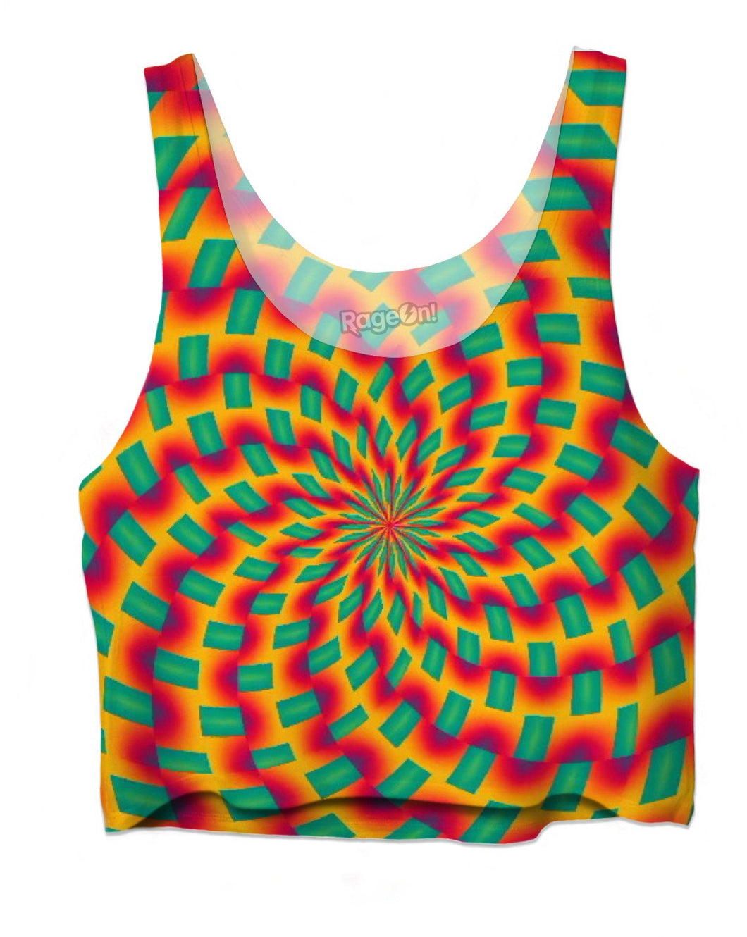 Fractal Fixation Crop Top - Store.ml