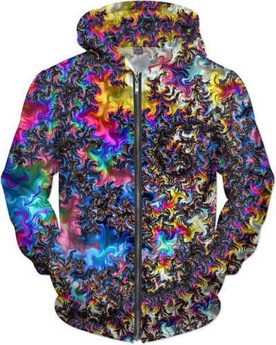 Fractal Acid Hoodie - Store.ml