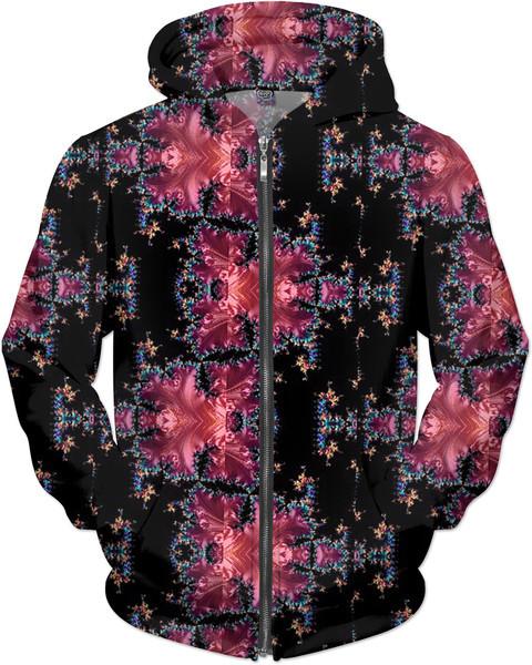 Fractal Face Hoodie - Store.ml