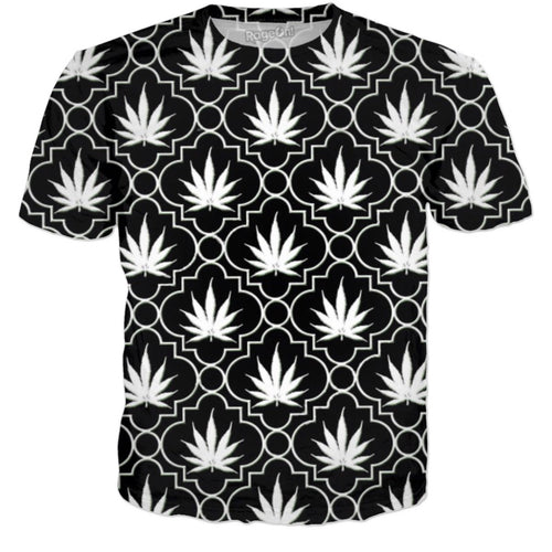 Black And White Chronic T Shirt - Store.ml