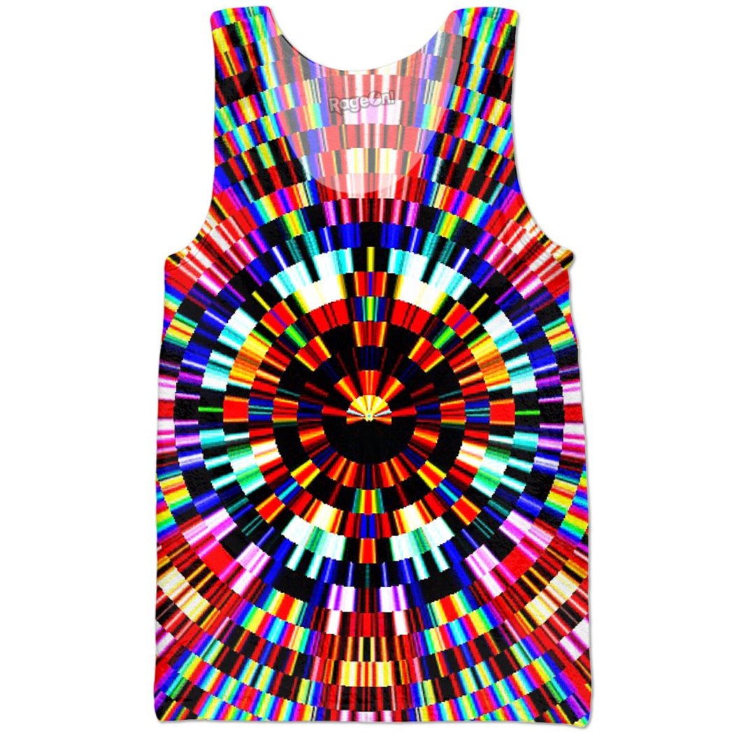Kaleidoscope Glitch Tank Top - Store.ml