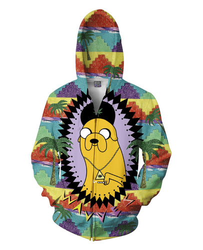 Adventure Waves Zip-Up Hoodie - Store.ml