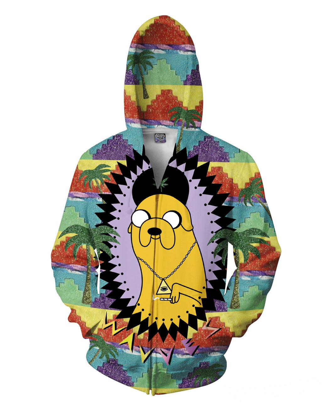 Adventure Waves Zip-Up Hoodie - Store.ml