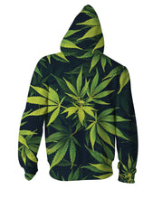 Weed Zip-Up Hoodie - Store.ml