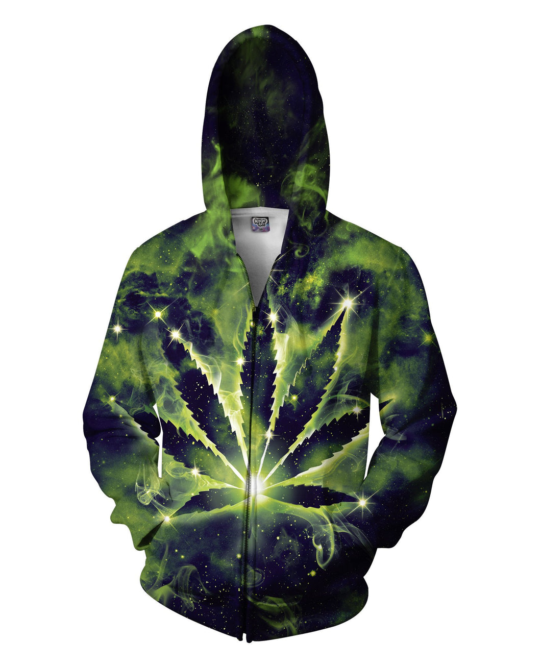 Weed Constellation Zip-Up Hoodie - Store.ml