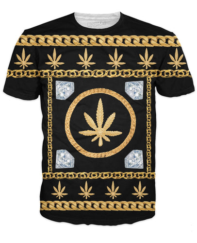Gold Chains and Diamonds T-Shirt - Store.ml