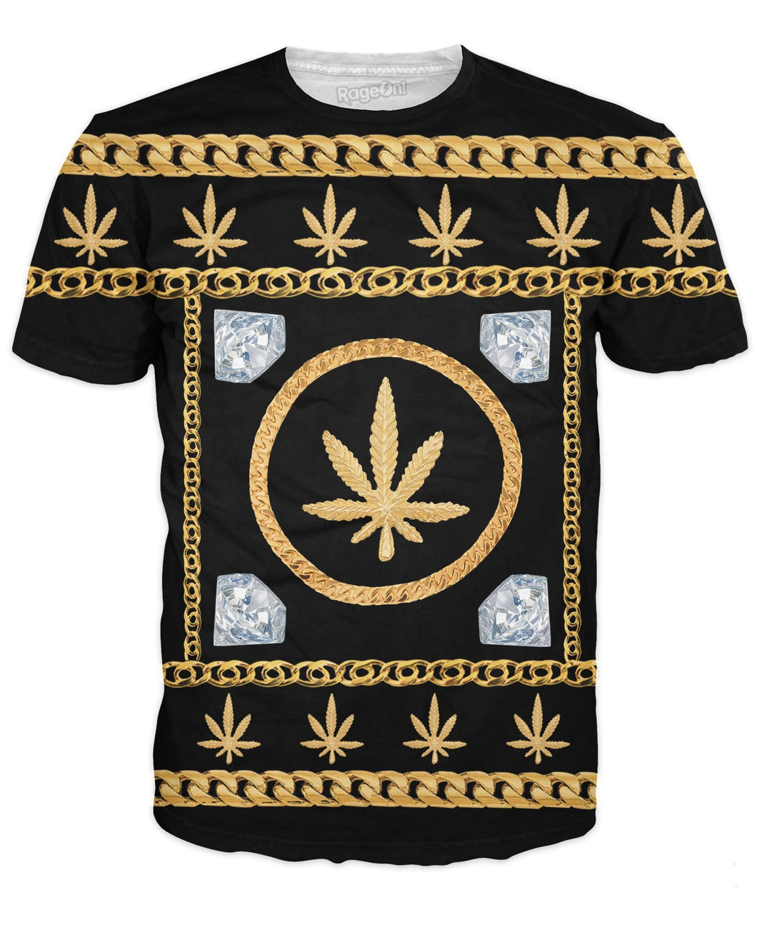 Gold Chains and Diamonds T-Shirt - Store.ml
