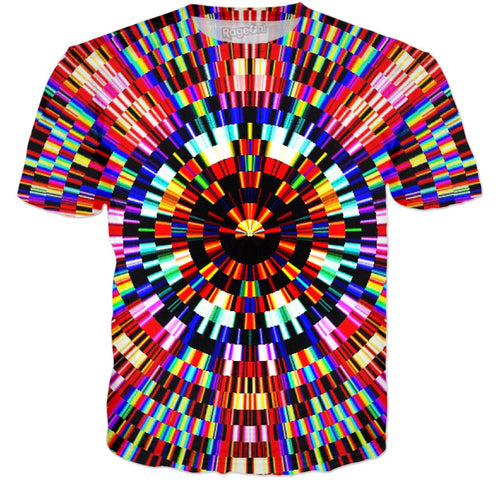 Kaleidoscope Glitch T Shirt - Store.ml