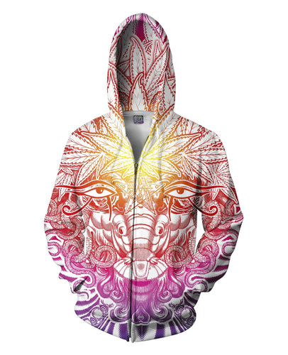 Weed Goat Zip-Up Hoodie - Store.ml
