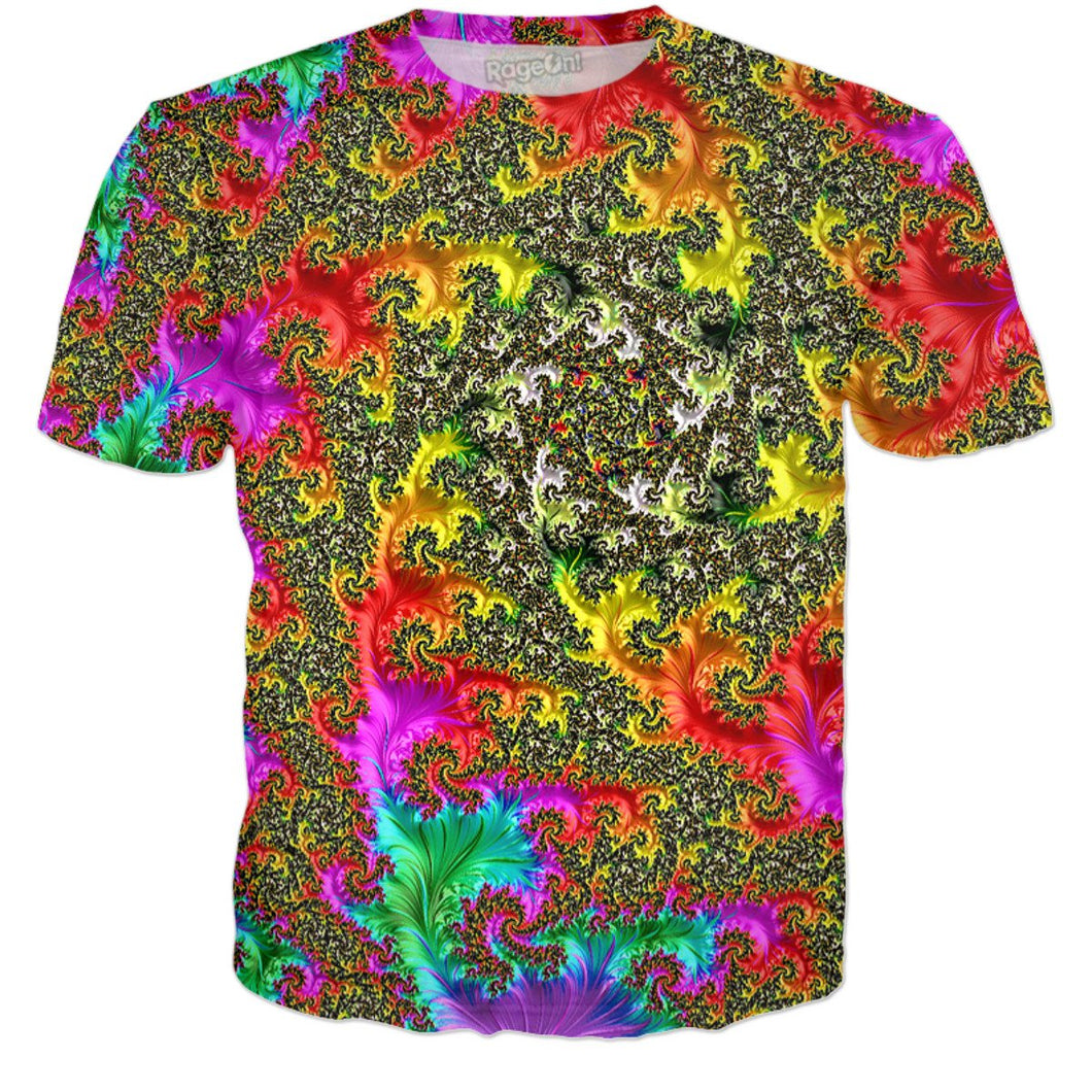 Rainbow Fractal T Shirt - Store.ml