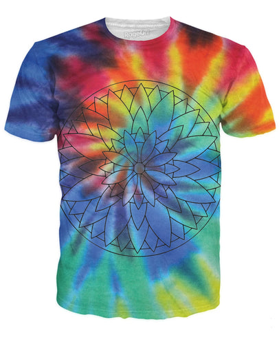 Flower Petal Tie-Dye T-Shirt - Store.ml