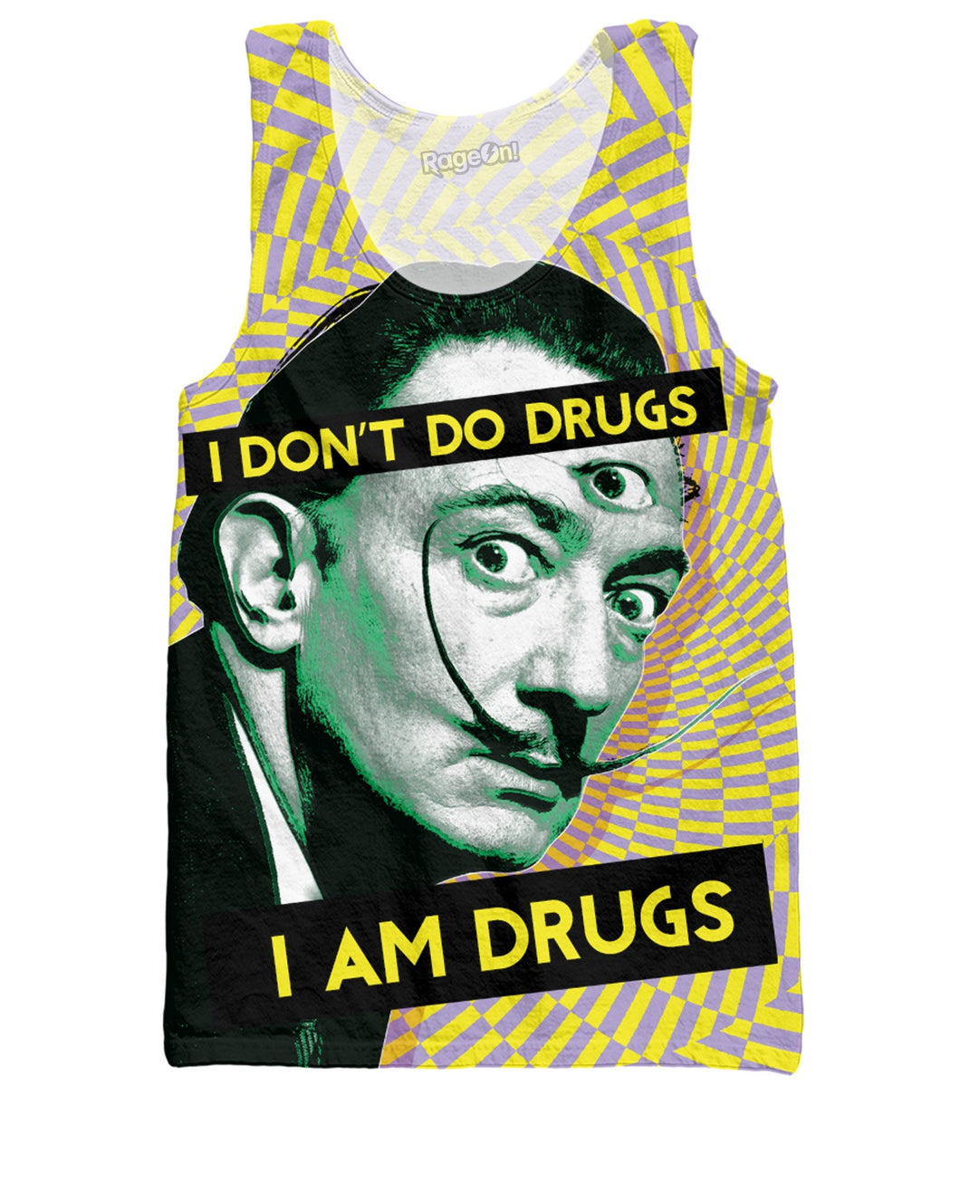 Salvador Dali on Drugs Tank Top - Store.ml