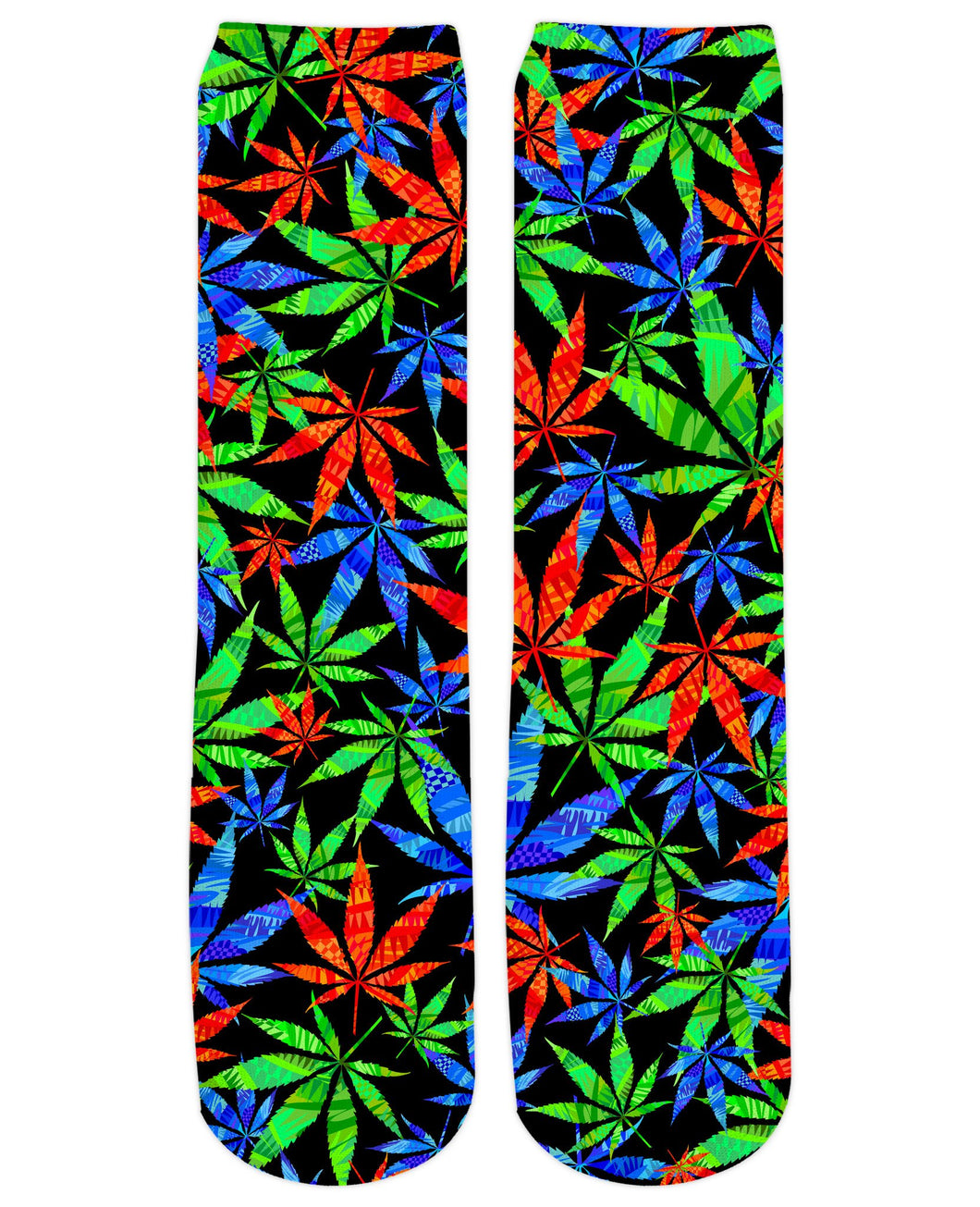 Weeds 3D Crew Socks - Store.ml