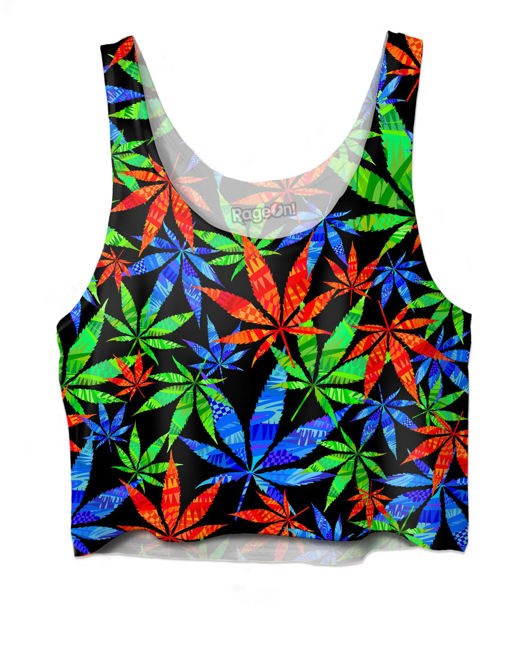 Weeds 3D Crop Top - Store.ml