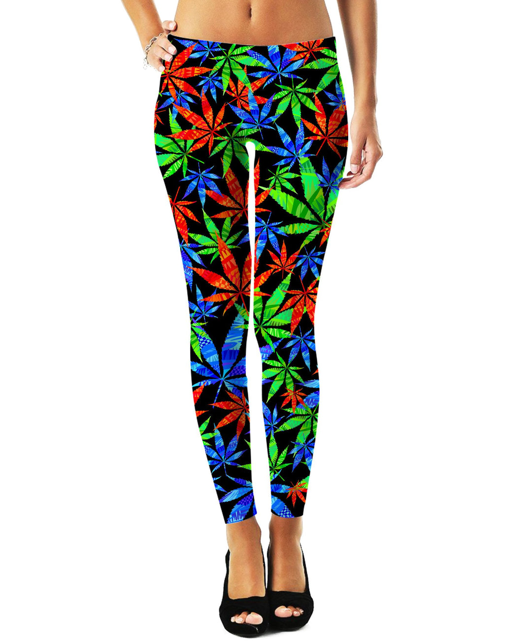 Weeds 3D Leggings - Store.ml