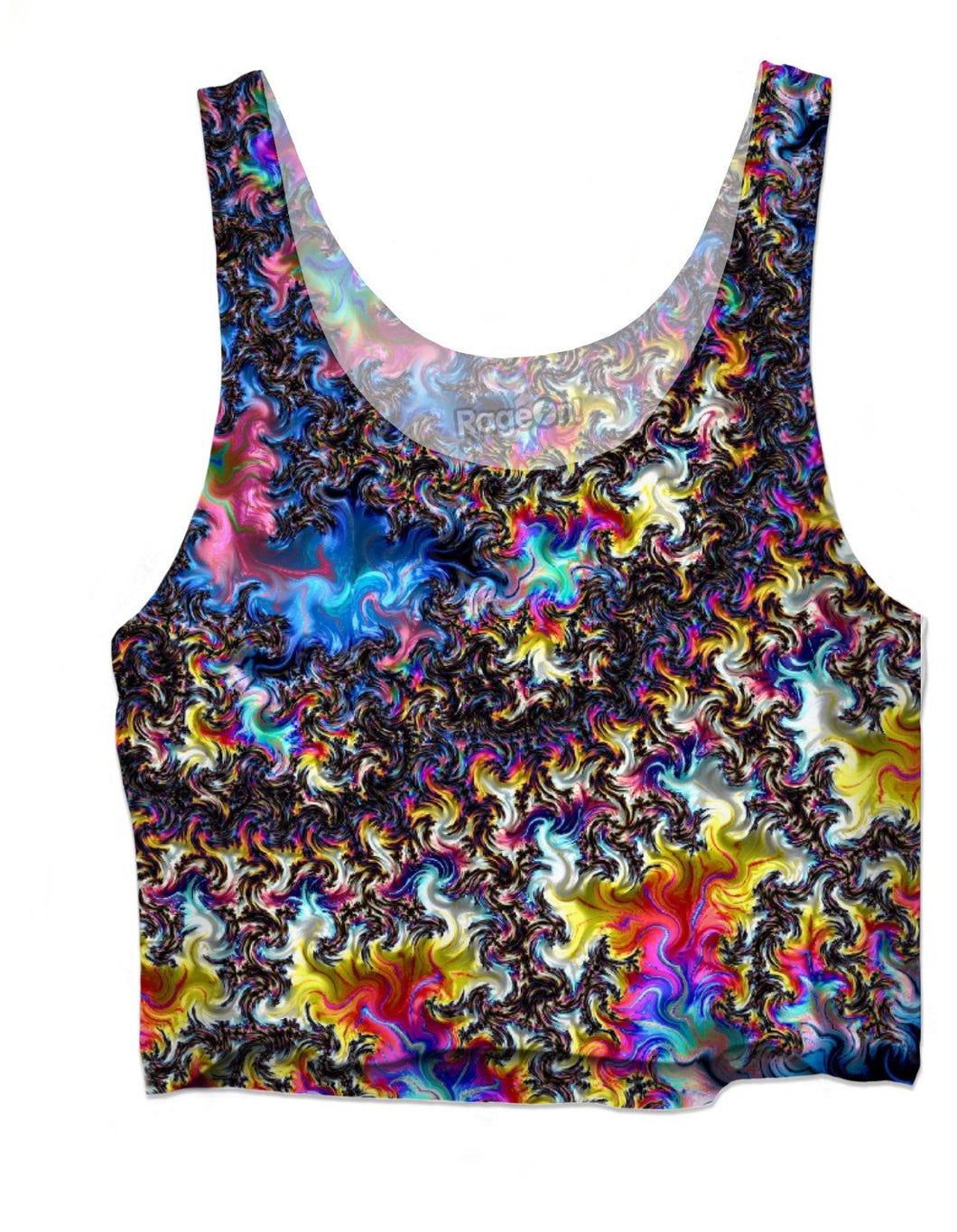 Fractal Acid Crop Top - Store.ml