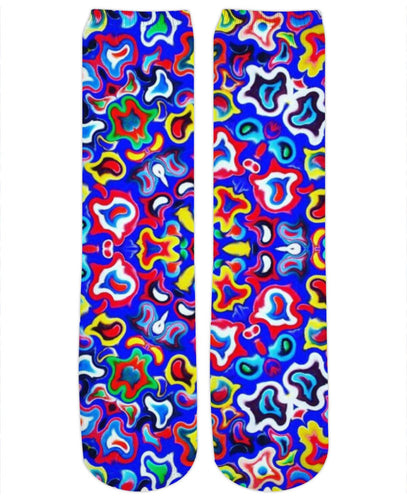 Fractal Fruit Crew Socks - Store.ml